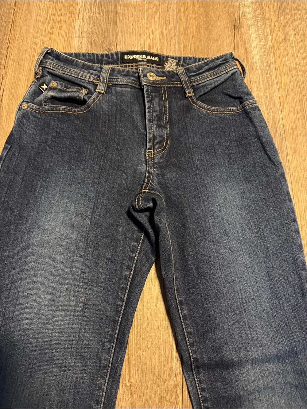 Express Women’s Bootcut Indigo Jeans